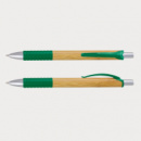 Trinity Bamboo Pen+Dark Green