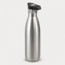 Mirage Vacuum Bottle Push Button+Silver