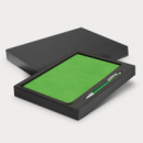 Demio Notebook and Pen Gift Set+Bright Green