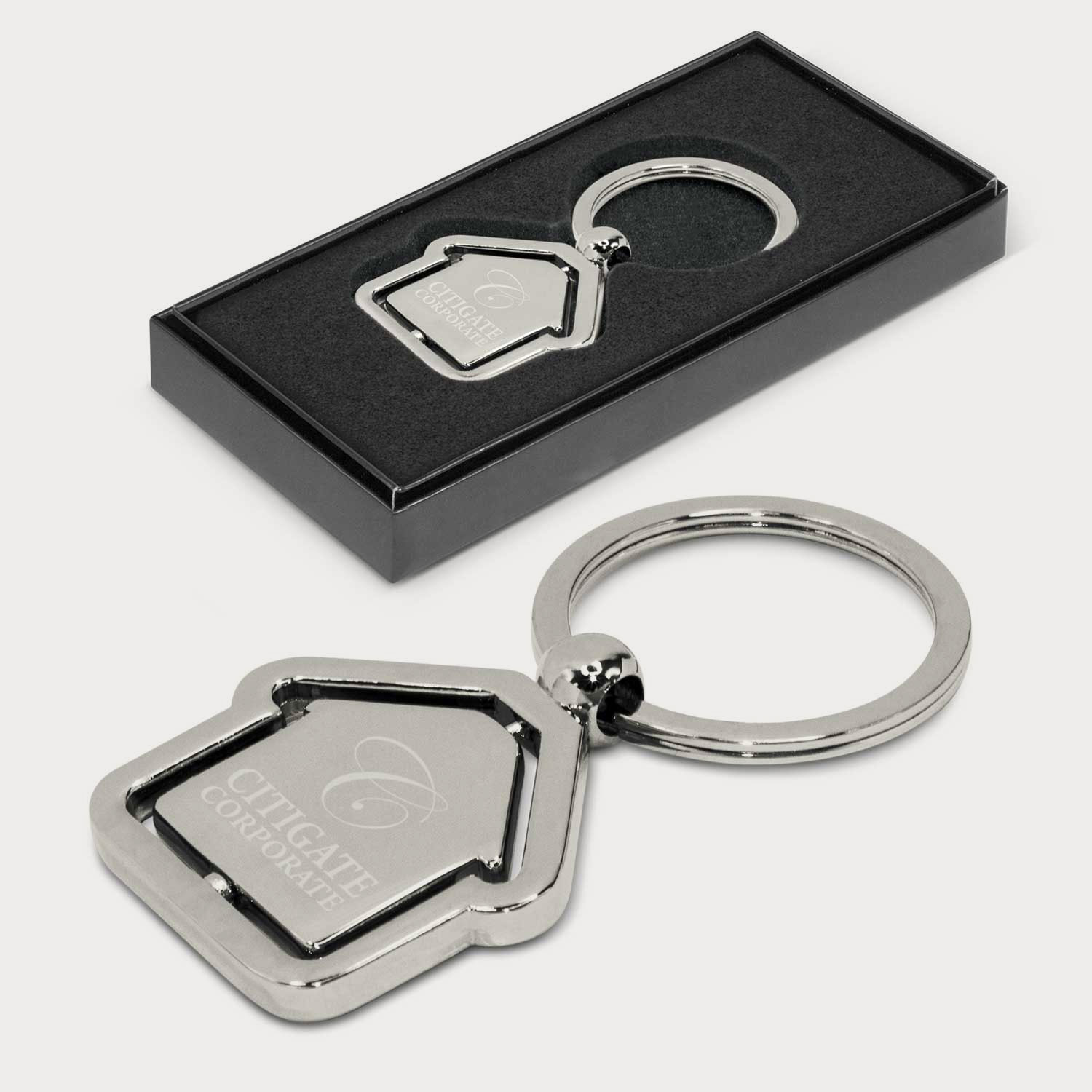 Key ring - metal cut out sheep with NZ charms - Adore Collection