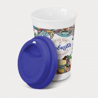 Aztec Double Wall Coffee Cup (Full Colour) image
