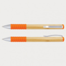 Bamboo Twist Pen+Orange