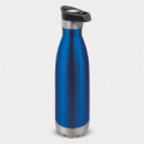 Mirage Vacuum Bottle Push Button+Translucent Blue