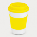Aztec Coffee Cup+Yellow